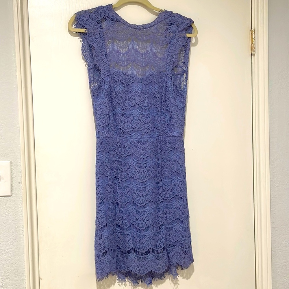 Free People Open Back Lace Dress